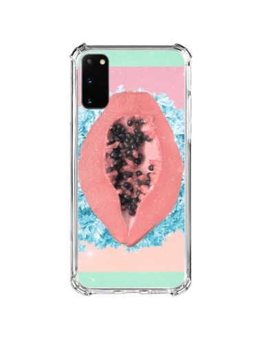 Samsung Galaxy S20 FE Case Papaya Rock Fruit - Danny Ivan