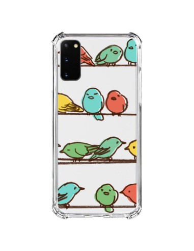 Coque Samsung Galaxy S20 FE Oiseaux Birds Transparente - Eric Fan