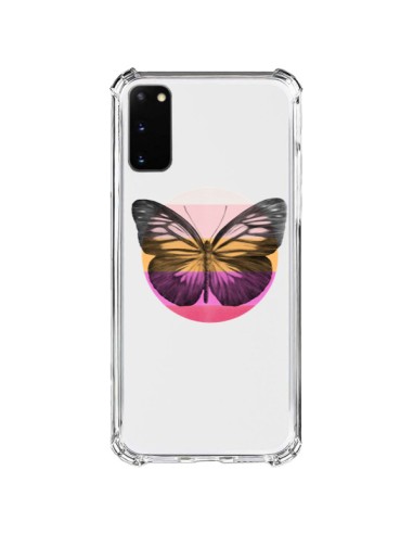 Coque Samsung Galaxy S20 FE Papillon Butterfly Transparente - Eric Fan