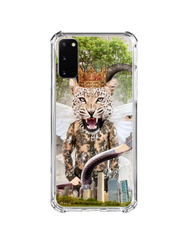 Coque Samsung Galaxy S20 FE Hear Me Roar Leopard - Eleaxart