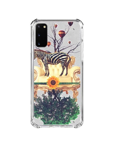 Samsung Galaxy S20 FE Case Zebra The World - Eleaxart