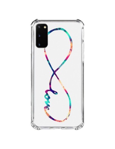 Coque Samsung Galaxy S20 FE Love Forever Infini Couleur - Eleaxart