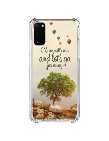 Cover Samsung Galaxy S20 FE Let's Go Far Away Palloncini - Eleaxart