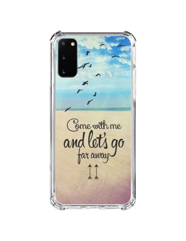 Cover Samsung Galaxy S20 FE Let's Go Far Away Spiaggia - Eleaxart