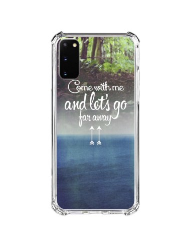 Coque Samsung Galaxy S20 FE Let's Go Far Away Forest Foret - Eleaxart