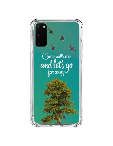 Cover Samsung Galaxy S20 FE Let's Go Far Away Alberi - Eleaxart