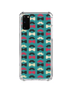 Samsung Galaxy S20 FE Case Hipster Moustache Bow Tie - Eleaxart