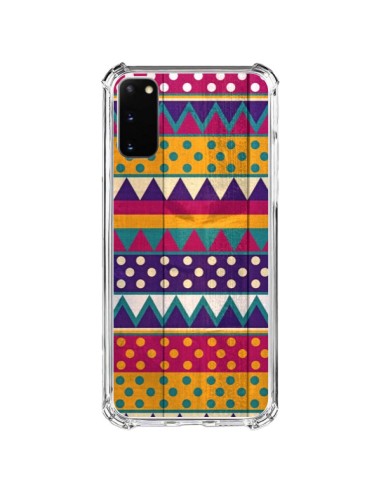 Samsung Galaxy S20 FE Case Mexican Triangle Aztec  - Eleaxart