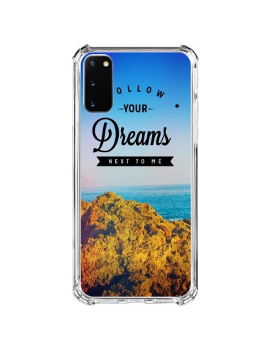 Samsung Galaxy S20 FE Case Follow your Dreams - Eleaxart