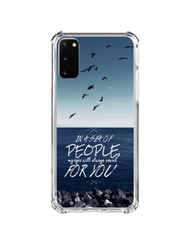 Cover Samsung Galaxy S20 FE Sea Mare Spiaggia - Eleaxart