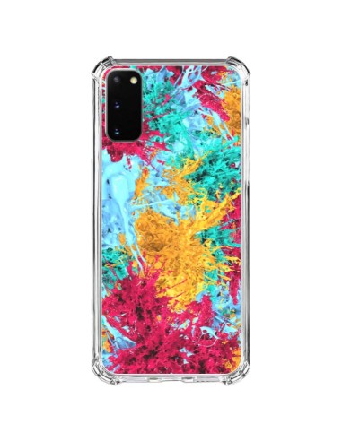 Samsung Galaxy S20 FE Case Splash Paint - Eleaxart