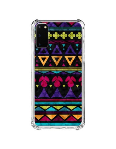 Samsung Galaxy S20 FE Case Triangle Pattern Aztec - Eleaxart