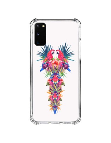 Samsung Galaxy S20 FE Case Parrots Kingdom - Eleaxart