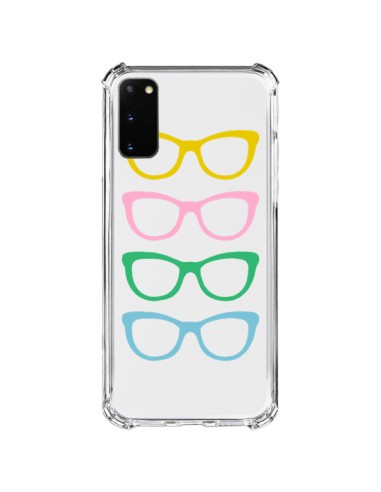 Coque Samsung Galaxy S20 FE Sunglasses Lunettes Soleil Couleur Transparente - Project M