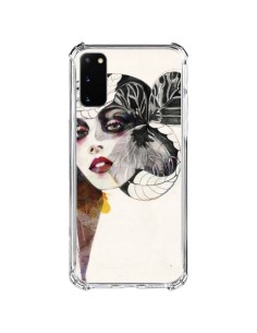 Samsung Galaxy S20 FE Case Girl Flowers - Felicia Atanasiu
