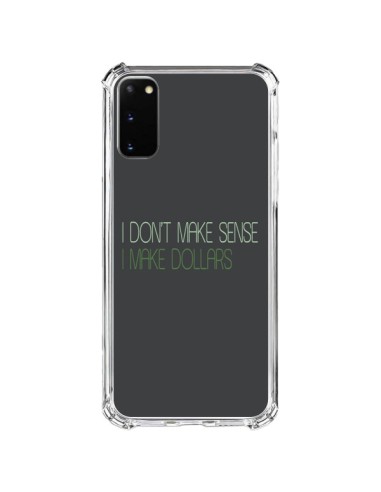 Samsung Galaxy S20 FE Case I don't make sense, I make Dollars, Grey - Shop Gasoline