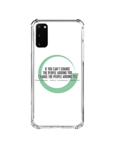 Samsung Galaxy S20 FE Case Peter Shankman, Changing People - Shop Gasoline