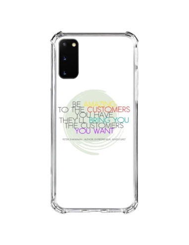 Cover Samsung Galaxy S20 FE Peter Shankman, Customers - Shop Gasoline