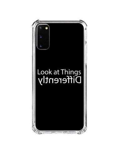 Coque Samsung Galaxy S20 FE Look at Different Things White - Shop Gasoline