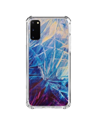 Cover Samsung Galaxy S20 FE Fiori Viola françaises - Ebi Emporium