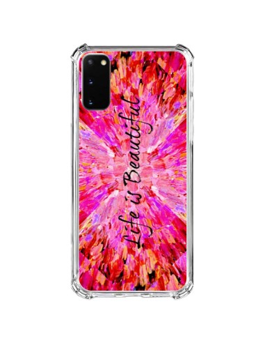 Cover Samsung Galaxy S20 FE Life is Beautiful - Ebi Emporium