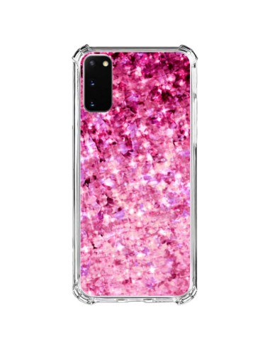 Coque Samsung Galaxy S20 FE Romance Me Paillettes Roses - Ebi Emporium