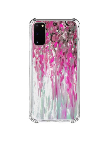 Cover Samsung Galaxy S20 FE Tempesta Rosa Trasparente - Ebi Emporium