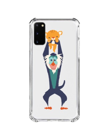 Cover Samsung Galaxy S20 FE Futuro Re Leone King Rafiki Trasparente - Jay Fleck