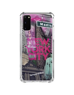 Coque Samsung Galaxy S20 FE New York City Rose - Javier Martinez