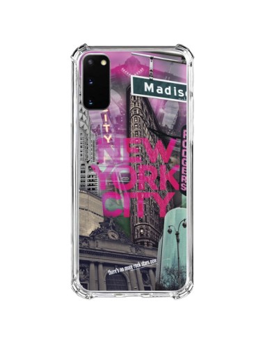 Samsung Galaxy S20 FE Case New York City Pink - Javier Martinez