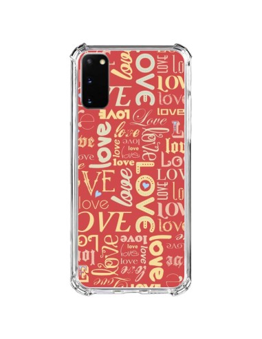 Coque Samsung Galaxy S20 FE Love World - Javier Martinez