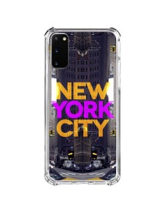 Coque Samsung Galaxy S20 FE New York City Orange Violet - Javier Martinez