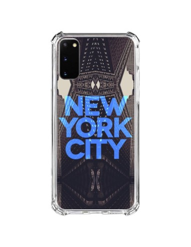 Coque Samsung Galaxy S20 FE New York City Bleu - Javier Martinez