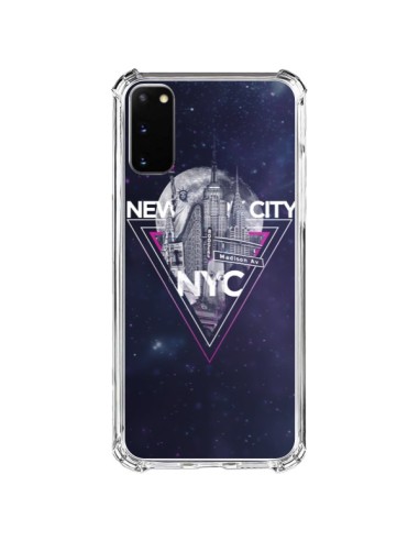 Samsung Galaxy S20 FE Case New York City Triangle Pink - Javier Martinez