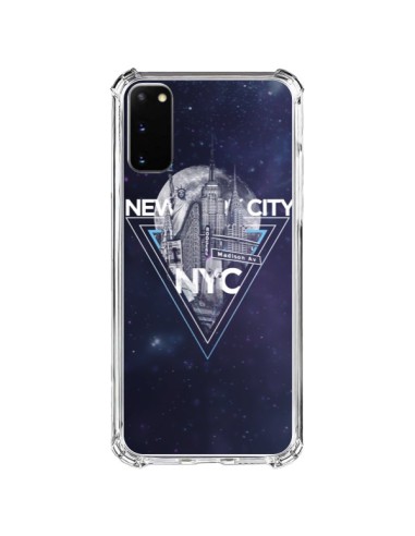 Samsung Galaxy S20 FE Case New York City Triangle Blue - Javier Martinez