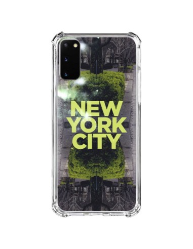 Coque Samsung Galaxy S20 FE New York City Vert - Javier Martinez