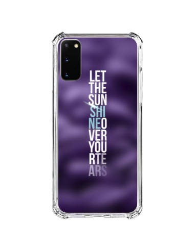 Samsung Galaxy S20 FE Case Sunshine Purple - Javier Martinez