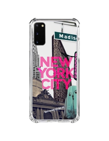 Coque Samsung Galaxy S20 FE New Yorck City NYC Transparente - Javier Martinez