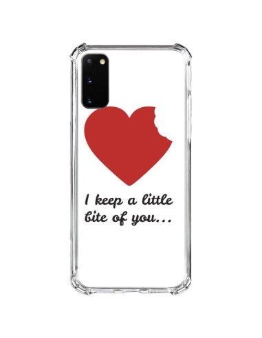 Coque Samsung Galaxy S20 FE I Keep a little bite of you Coeur Love Amour - Julien Martinez