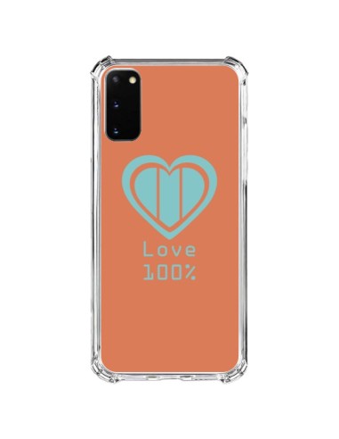 Samsung Galaxy S20 FE Case Love 100% Heart - Julien Martinez