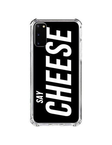 Cover Samsung Galaxy S20 FE Say Cheese Sorriso Nero - Jonathan Perez