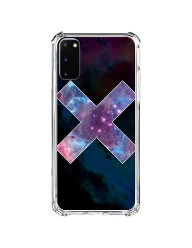 Coque Samsung Galaxy S20 FE Nebula Cross Croix Galaxie - Jonathan Perez