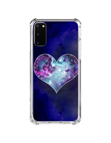 Coque Samsung Galaxy S20 FE Nebula Heart Coeur Galaxie - Jonathan Perez