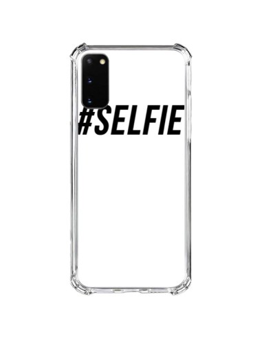 Coque Samsung Galaxy S20 FE Hashtag Selfie Noir Vertical - Jonathan Perez