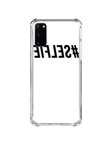 Samsung Galaxy S20 FE Case Hashtag Selfie Black Rovesciato - Jonathan Perez