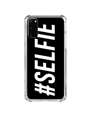 Samsung Galaxy S20 FE Case Hashtag Selfie Black Orizzontale - Jonathan Perez