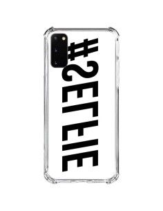 Cover Samsung Galaxy S20 FE Hashtag Selfie Nero Rovesciato Orizzontale - Jonathan Perez