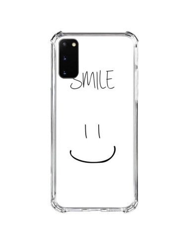 Coque Samsung Galaxy S20 FE Smile Souriez en Blanc - Jonathan Perez