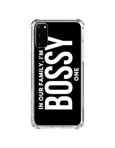 Samsung Galaxy S20 FE Case In our family i'm the Bossy one - Jonathan Perez