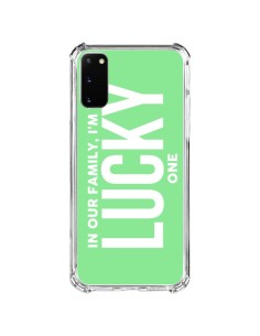 Coque Samsung Galaxy S20 FE In our family i'm the Lucky one - Jonathan Perez